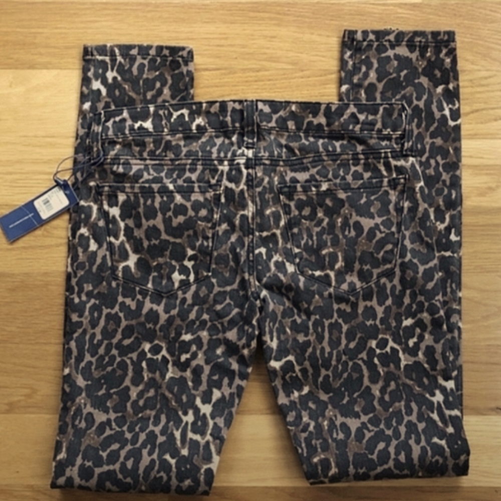 NWT Rebecca Minkoff Cheetah/Leopard Skinny Jeans - Picture 2 of 10